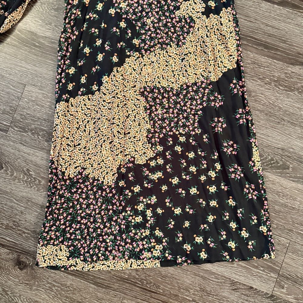 Kachel Anthropologie Joanna Floral Midi Dress - Picture 3 of 10